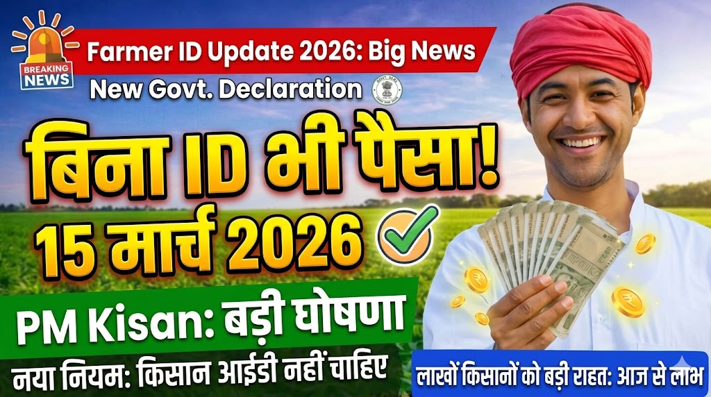 Bihar Farmer ID Update 2026: किसान आईडी नहीं होने पर भी मिलेगा पीएम किसान का लाभ, सरकार की नई घोषणा