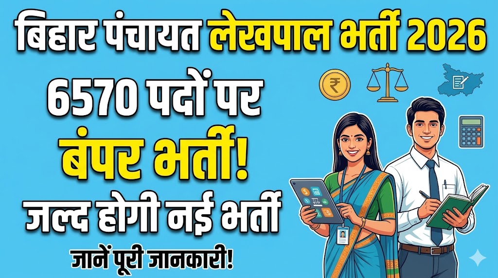 Bihar Panchayat Lekhpal Vacancy 2026