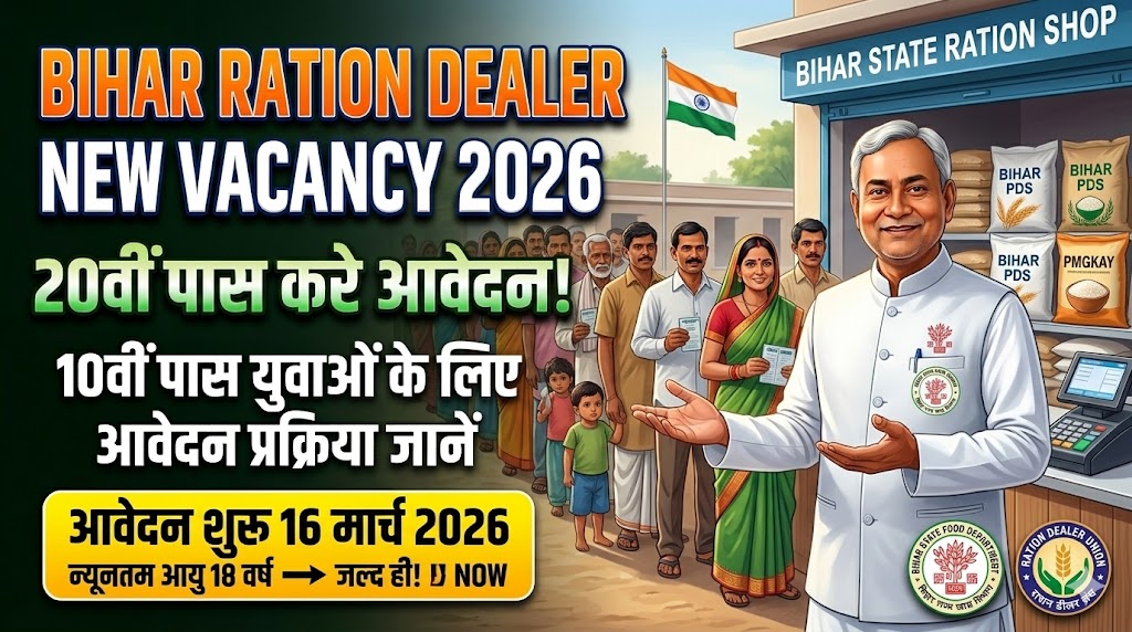Bihar Ration Dealer New Vacancy 2026
