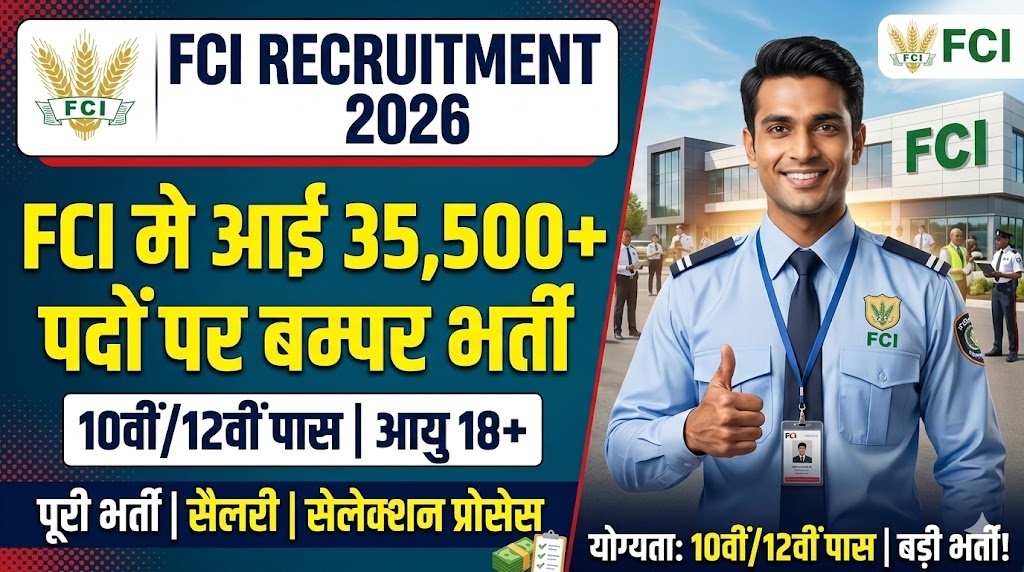 FCI Chaukidar Recruitment 2026