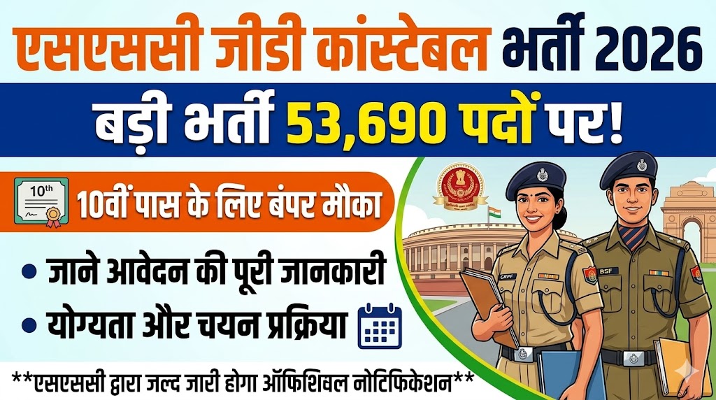 SSC GD Constable Vacancy 2026