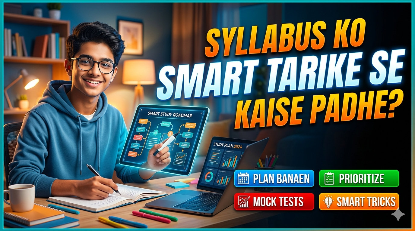 Syllabus Ko Smart Tarike Se Kaise Padhe